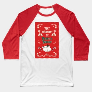 Merry and Bright Baseball T-Shirt